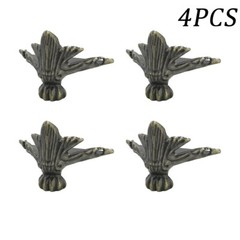 Home Corner Protector Box Decorative Zinc Alloy 42x30mm 4PCS Accessories