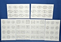 Anna Griffin Mini Sentiments Sticker Everyday & Holiday 288 pc Themed Sentiments