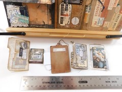 Junk Journal Ephemera Embellishment Add-on Handmade Set Vintage Style Set 9