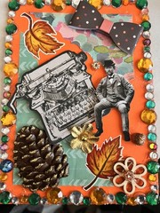 Junk Journal /scrapbook! 5 Vintage Junk Journal Ephemera. 5 Cards W/ Envelopes.