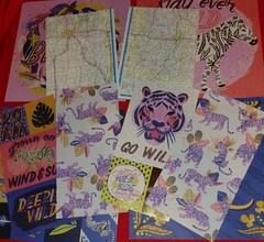 120+ Scrapbooking Junk Journal Ephemera Stickers Music Christmas Audubon Birds