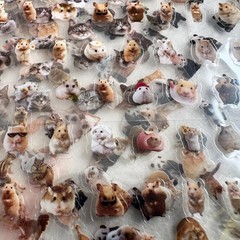 2000+ Mini Stickers Pack, 36 Sheets Tiny Animal & Cute Pet Stickers with Twee…