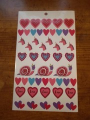 Happy Valentine Love Hearts Unicorn Stickers for your Planner 269723