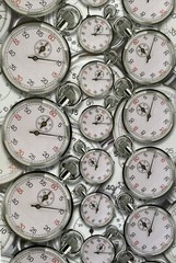 STOPWATCHES Card-Stock Stickers (19pc)Scrappin’Sports•Timer•Swimming •Games•Tick