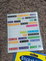 Lot of SCHOOL & GRADUATION Stickers & DieCuts Jolee’s, Stickles, La petites, Etc