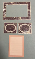 Creative Memories Assorted Black & White Stickers & Brown & Tan. (F55410)