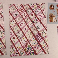 PAPYRUS Valentine’s Day treat bags 5″ x 7” WITH STICKERS & SEALS ( 6 Count)