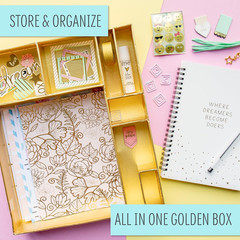 D.I.Y. Dreamers Become Doers Journaling Set, Stationery Set, Bullet Journal Kit,