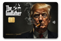 Credit Card Sticker Vinyl Skins Trump The Donfather