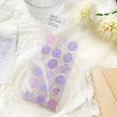 18Pcs, Vintage Wax Seal Stamp Stickers, DIY Scrapbooking Journal Planner Decorat