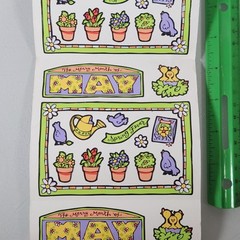 Vintage Frances Meyer May Month Sticker Roll Lot of 83 Sheets READ