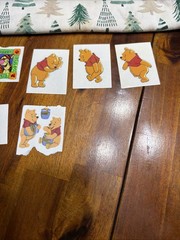Large Lot Of Classic Winnie The Pooh Stickers And Cards Vintage Hallmark Disney