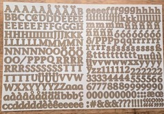 Creative Memories ABC/123 BOLD-SASSY-CLASSY-HEADLINE, MONOGRAMS- NEW!
