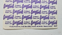 VTG Lisa Frank Sticker Sheet Complete Rare # S127 Rock N Roll Dogs