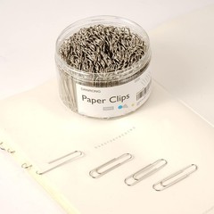 Silver Jumbo Paper Clips, 270pcs 2 Inch (50 mm) Paper Clip, Large Paperclips …