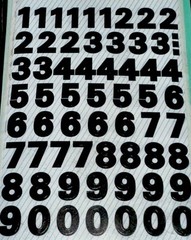 NUMBERS STICKERS✨1✨2✨3✨4✨5✨6✨7✨8✨9✨0✨4 1/3” X 3”LETS COUNT✨AWESOME✨🤍💫