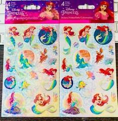 399 Sticker Stitch Little Mermaid My little Pony Frozen Princess Girl Themed Lot