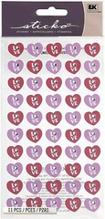 Sticko LOVE GEMS Dimensional Stickers – 50 pcs