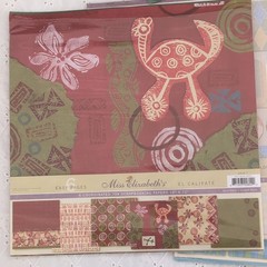 Miss Elizabeth’s Easy Pages 12″x12″ Scrapbooking Paper Pack Lot