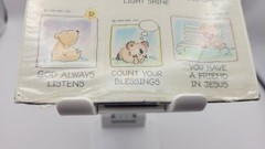 Vintage Hallmark Bear Stickers Panda Koala Polar God Jesus New 4 Sheets 1988