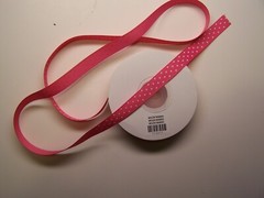 Stampin’ Up! Ribbon 1/2″ Polka Dot Grosgrain Ribbon 2 Yard Lot U Choose Color