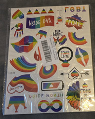 139 piece pride stickers