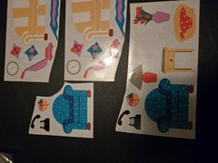 Vintage Mrs. Goodman’s Household Furniture Sticker Sheet Lot