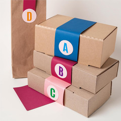 12 Sheets Letter Sticker, 312 PCS Alphabet Stickers Waterproof Alphabet, 2 inch