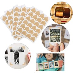 12 Sheets/288 PCS Photo Corner Stickers, Self-Adhesive Photo Mounting Corners fo