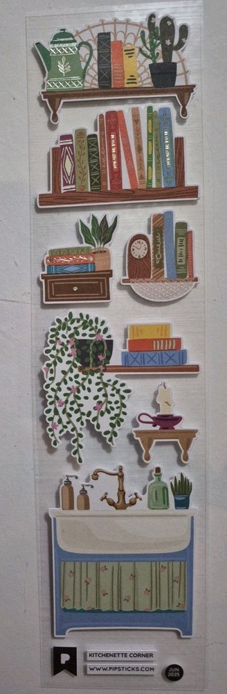 Pipsticks «Kitchenette Corner» Sticker Sheet , Jun 2025
