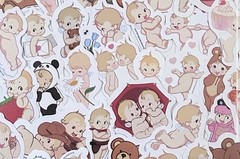 Brandy Melville Stickers Pack Of 5 Trendy Aesthetic Baby Cute 3D stickers Gift