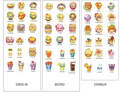 Cepia LLC Puffy Puffs 3D Characters Stickers 10Pk