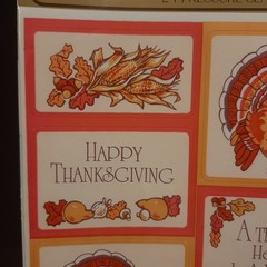 Hallmark Thanksgiving Fall Stickers Turkeys Corn Pumpkins Squash Leaves Autumn
