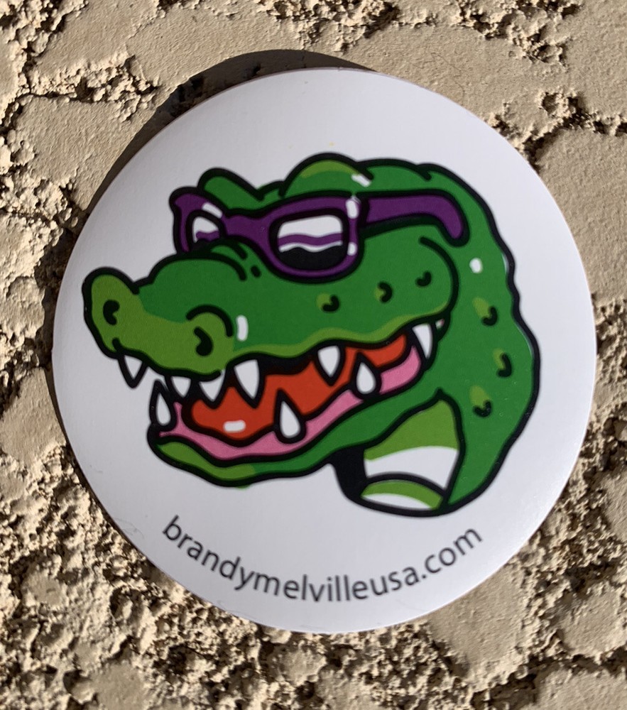 Brandy Melville Alligator Sticker