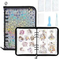 Sticker Storage Organizer,Sticker Organizer Binder Reusable Sticker Book Coll…