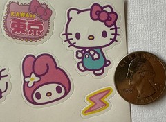 FRIEND’S OF HELLO KITTY (#1) Stickers(20pcs)Sanrio•Cartoon •Penguin•Card Making•