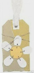 Daisy Chain Flower Sppring Summer Fresh Tags Die-cut Handmade Tag HTF