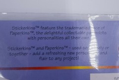 NOS Lot 2 sheets Stickopotomas binder stickers Patriotic America Paperkins New