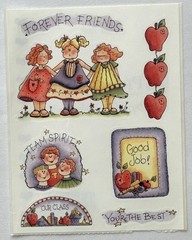 New Vintage Lot Provo Craft Sheets School Birthday Stickers & Borders & Die Cuts