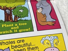 Vtg 90s NEW Stickers Troll Associates Reading Book Club School Our Great Earth