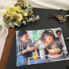 Photo Corners 3 Pack 1200 Pcs Clear Self-Adhesive Picture Mounting Corner Sticke