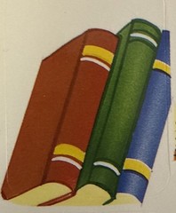 BOOK COLLECTION Stickers(9pc) Reading•School•Teacher Rewards •Apple•Card Making•