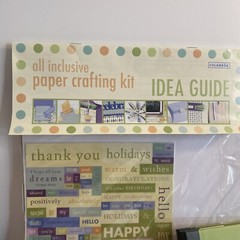 Colorbok Paper Crafting Kit Bags Bows Boxes Tags Cards Envelopes Scrapbook