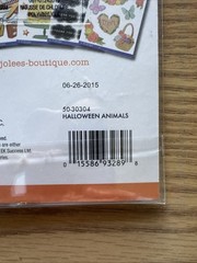 RARE Jolees 3D HALLOWEEN ANIMALS Sticker Scrapbook Stickers Jolee’s