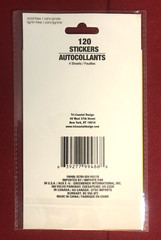 Greenbrier International Tri-Coastal Design OWL Stickers 4 sheets 120 Count