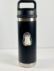 Cute Penguin Vinyl Sticker (2 inch)