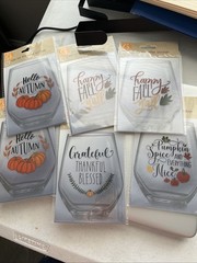 Crafters Square Ceramic 6 Stickers Lot