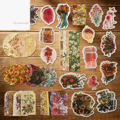 Vintage Scrapbooking Supplies Kit Vintage Stickers for Scrapbooking Journaling A