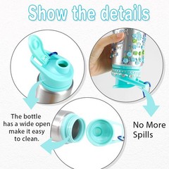 Christmas Stocking Stuffers for Kids, Decorate Your Own Water Bottle with Sti…