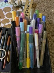 Art Crafts Junk Journal Supplies Mixed Lot New And Used Tons Of Stuff In Here